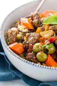 Kickstart summer with this lamb and couscous salad recipe packed with greek flavour and ready in 15 mins. Moroccan Lamb Stew Recipe With Couscous Jessica Gavin