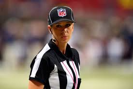 No woman had ever officiated at the professional level before. Nfl Referee Sarah Thomas Doesn T Have Time For Your Nonsense Sbnation Com