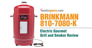 Brinkmann 810 7080 K Gourmet Electric Grill And Smoker Review