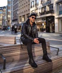 Kosta Williams On Instagram Feeling Like A Rockstar Kostawilliams Leather Jacket Style Brown Leather Jacket Men Leather Jacket