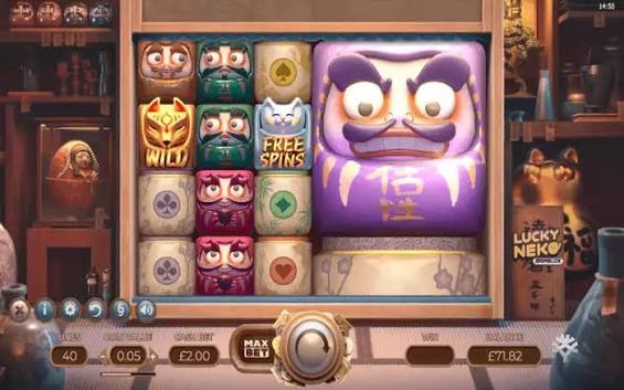 Lucky Neko Gigablox Slot Review by Gambling Zone
