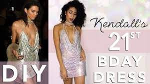Diy Kendall Paris 21st Birthday Dress Adonia Bree Youtube
