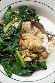 Nyt Cooking Take A Break From Sweetened Oatmeal For Breakfast And Try This Savory Version Simple Enough To Prepare Eve Savory Oatmeal Healthy Recipes Recipes
