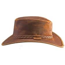 Crusher Outback Leather Hat Leather Hats Hats For Men Mens Leather Hats
