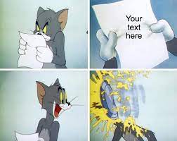 Tom And Jerry Pie To Face Meme Maker
