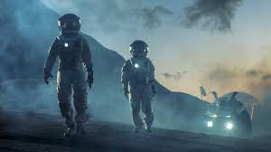 Ich verkaufe hier ein astronauten kostüm in größe 140. Ehepaar Verlasst Haus Wahrend Pandemie Nur In Astronautenanzug