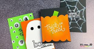 Draw a cupcake and some candles on your craft paper, fold it into half. Easy Diy Halloween Cards To Make With Minimal Supplies