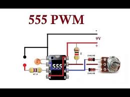 Being the conversion of the high dc source to an ac waveform using pulse width modulation. 555 Pwm Simple Circuits Youtube