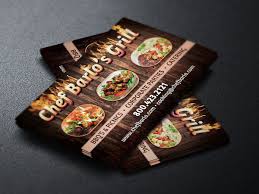 Look at basicinvite.com's chef business cards and start personalizing, asap! Chef Business Card Template On Behance