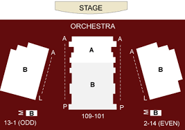 The Westside Theatre Seating Chart Theatre In New York