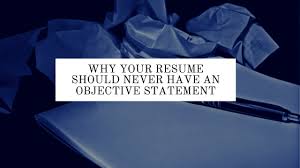 an objective statement