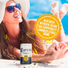 Amazon.com: Corona Can Beer Bluetooth Can Shaped Speaker Bluetooth Bottle  Speaker Portable Wireless Speaker Portable Travel Stereo Speaker for  Outdoor ...