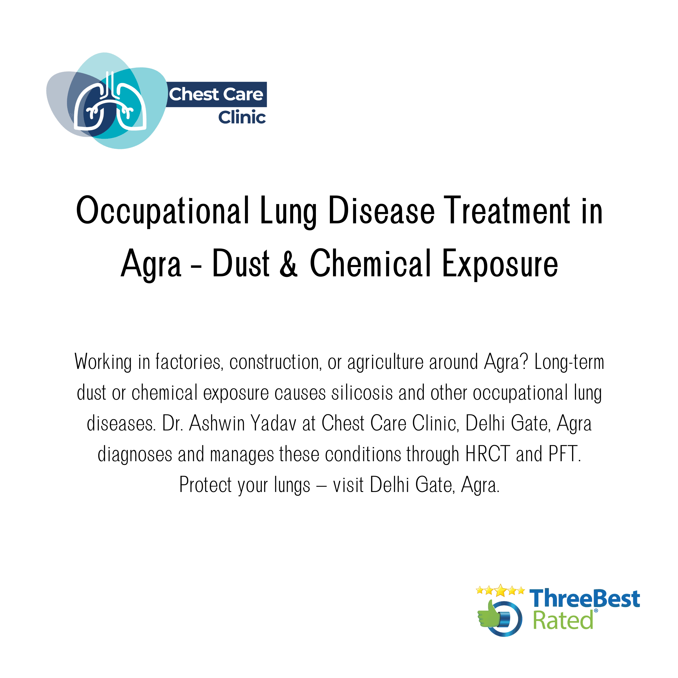 Occupational Lung Disease Treatment in Agra – Dust & Chemi product image