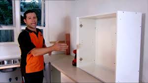 how to install a flat pack kitchen
