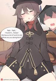 Poyeop] Hutao (Genshin Impact) [English] [Decensored] - Hentai.name