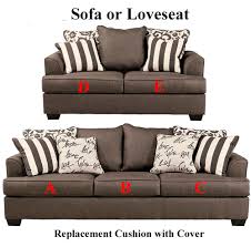 Check spelling or type a new query. Ashley Levon Replacement Cushion Cover 7340338 Sofa Or 7340335 Love