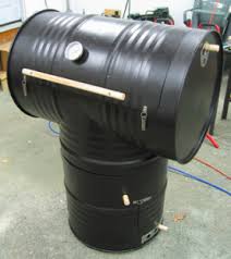 Smoking is the process of flavoring, browning, cooking, or preserving food by exposing it to smoke from burning or smoldering material, most often wood. Homemade 55 Gallon Drum Smoker Homemadetools Net