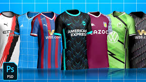 Download 2d Football Soccer Jersey Template Mock Up Free Template Fc