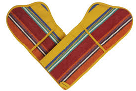 Get info of suppliers, manufacturers, exporters, traders of oven gloves for buying in india. Orange Striped Oven Gloves Double Oven Mitts Karting Orange Stripes The Stripes Company Uk