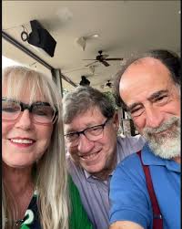 Larry Singer( class of 1967)and Mark Barnett(1963-1966) and I (class of  1967) met in Edgewater, NJ for lunch.#friendsforever