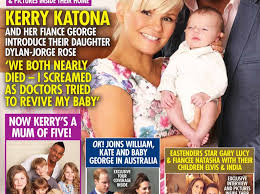 Amid travel restrictions due to the coronavirus, her eldest child is also currently at university in dublin and will spend her christmas with her dad brian mcfadden's family. Kerry Katona Names Her New Daughter Dylan Jorge And Poses With Her And Fiance George For A First Picture Madeformums