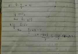 Maybe you would like to learn more about one of these? W The Graph Of The Same To Countries Like Usa And Canada Temperature Is Measured In Fahrenheit Whereas In Tries Like India It Is Measured In Celsius Here Is A Linearquition