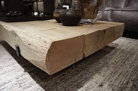 salontafel van eikenhouten balken kleinmeubelen collectie looiershuis salontafel koffietafel houten balken