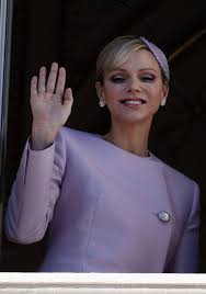Grimaldi Diamonds Sparkle on Princess Charlene in Monaco on National Day