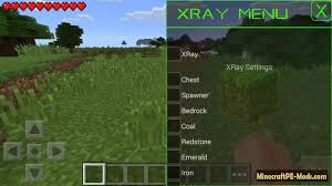 It won't make all or most of the blocks around you disappear making it difficult to function. X Ray Mod For Minecraft Pe Android Download