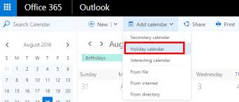 Outlook 365 For Mac Holiday Calendars Microsoft Community