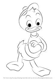 This time i did characters featured in the italian ducktales comics *update: Learn How To Draw Huey Duck From Ducktales Ducktales Step By Step Drawing Tutorials