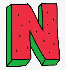 watermelon letter n of oddfuture zumiez fruit fruit letter n png transparent png kindpng fruit letter n png transparent png