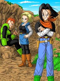 35789 dragon ball super battle with dragon ball fighterz android 17 figure. Three Androids By Risachantag On Deviantart