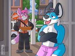 Pizza Delivery 🍕 (art by me) : rfurry