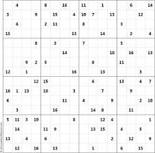Maybe you would like to learn more about one of these? Sudoku 16x16
