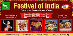 FESTIVAL OF INDIA
