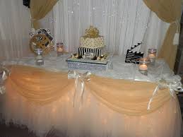 Imagine the life of a celebrity: Decor By Sbd Events Sweet 16 Cake Table Hollywood Theme Hollywood Theme Hollywood Sweet 16 Sweet Sixteen Decorations