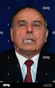 HEYDAR ALIYEV PRESIDENT OF AZERBAIJAN 28 February 1994 Stock Photo