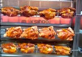 Pemanggang daging mesin pemanggang daging adalah mesin yang digunakan untuk memanggang makanan secara praktis dan tidak ribet.untuk anda yang ingin membuka usaha resto, café, sosis bakar atau sejenisnya, mesin panggang daging ini sangat cocok untuk anda. Jual Mesin Pemanggang Ayam Otomatis Berputar Golek Guling Maksindo