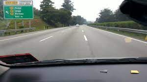 Lebuhraya utara selatan arah selatan, berhampiran plaza tol seremban waktu: Lebuhraya Utara Selatan Plus Track 20141023 Youtube