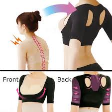 Women Shoulder Back Posture Corrector Chest Support Arm Slimming Belt Brace Push Up Vest Posture Corrector Posture Corrector For Men Postures