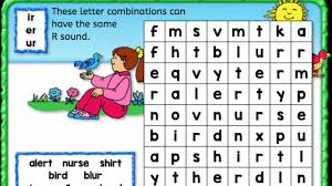 Word Search Er Ir Ur Anywhere Teacher