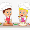 Kitchen tools flat design icon set with side. 1