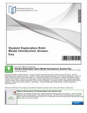 Maybe you would like to learn more about one of these? Vdocuments Mx Student Exploration Bohr Model Introduction Answer Exploration Bohr Model Introduction Student Exploration Bohr Model Introduction Course Hero