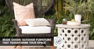 The garden is a place where the best memories are made, from family barbeques to afternoons of relaxation and play. Made Goods Adventurous And Stylish Outdoor Furniture
