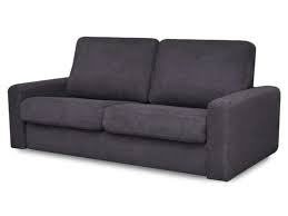 Découvrez nos canapés convertibles (bz, clic clac, d'angles et banquettes lits) pour recevoir à volonté et profitez de prix ikea toute l'année ✅ faites vous facilement livrer. Canape Convertible 3 Places En Tissu Samia Coloris Anthracite Vente De Canape Droit Conforama