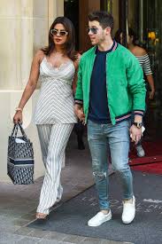 Nick jonas dmed priyanka chopra on twitter before meeting irl. Priyanka Chopra And Nick Jonas Are Schooling Us All On What To Wear In Paris Nick Jonas Paris Outfits Priyanka Chopra