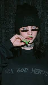 pin by brooke martin on eye lash billie billie eilish bad girl aesthetic