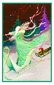 570 x 914 jpeg 72 кб. Finnish Rudolf Koivu The Snow Queen Fairy Counted Cross Stitch Pattern 769572903354 Ebay