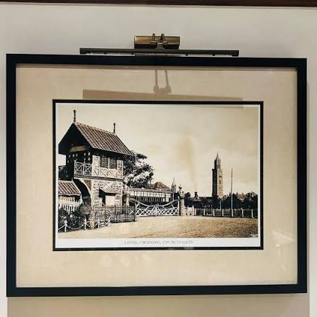 One of our favourite things about old Bombay photographs is realising how much of the city is hiding in plain sight. This is Level Crossing, Churchgate — right around where Churchgate Station